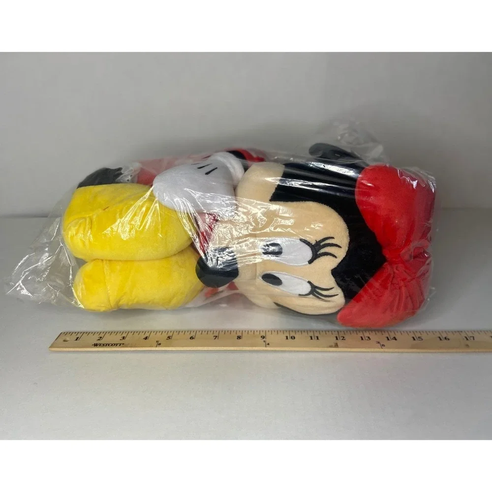 Disney Minnie Mouse Plush Red Polka Dot Dress Jay Franco‎ & Sons 15 Inch NIB